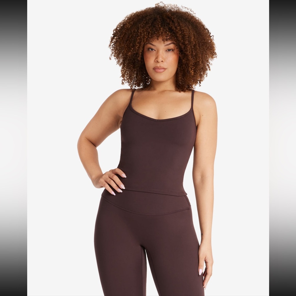 Crop Shop Boutique NWT Espresso ☕️ Serenity Scrunch Leggings and Nora Tank S | L